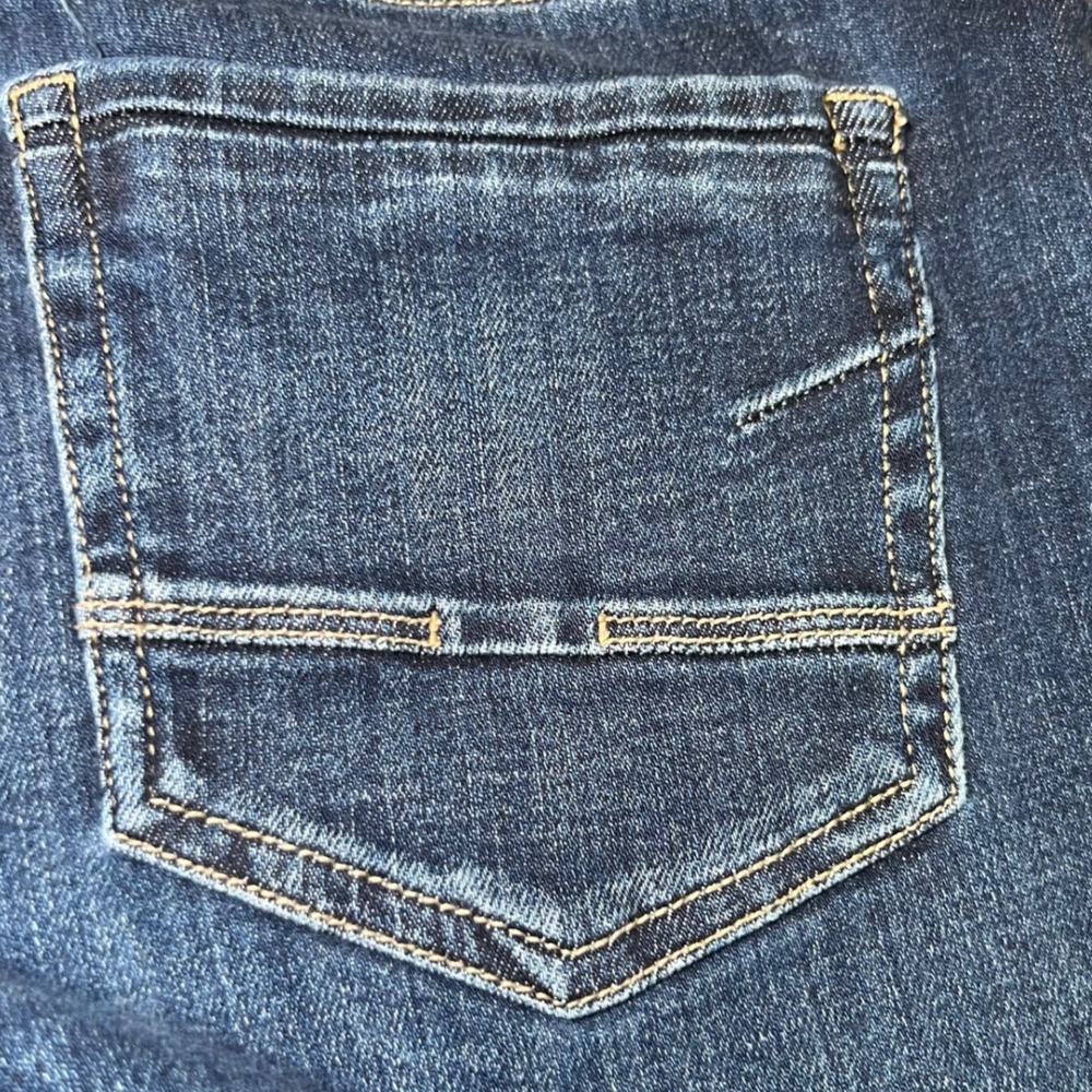 BKE Womens Size 30x32 Payton Mid-Rise Straight Universal Fit Blue Denim Stretch - Picture 7 of 16